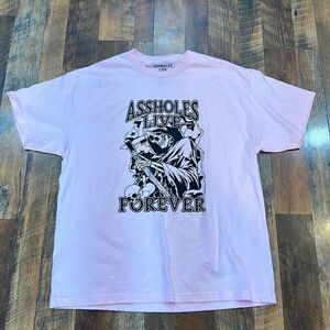 ASSHOLES LIVE FOREVER t-shirt XL (5025B) NWOT